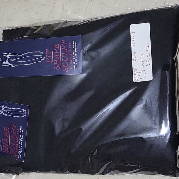 Nwt Chaps Black Jeans Womens Size 12 - Picture 8 of 8